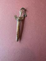 Antieke zilveren spelt in de vorm van een Kris, Ophalen of Verzenden, Zilver