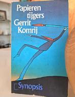 Gerrit Komrij PAPIEREN TIJGERS (antiquarisch)), Gelezen, Gerrit Komrij, Ophalen of Verzenden, Nederland