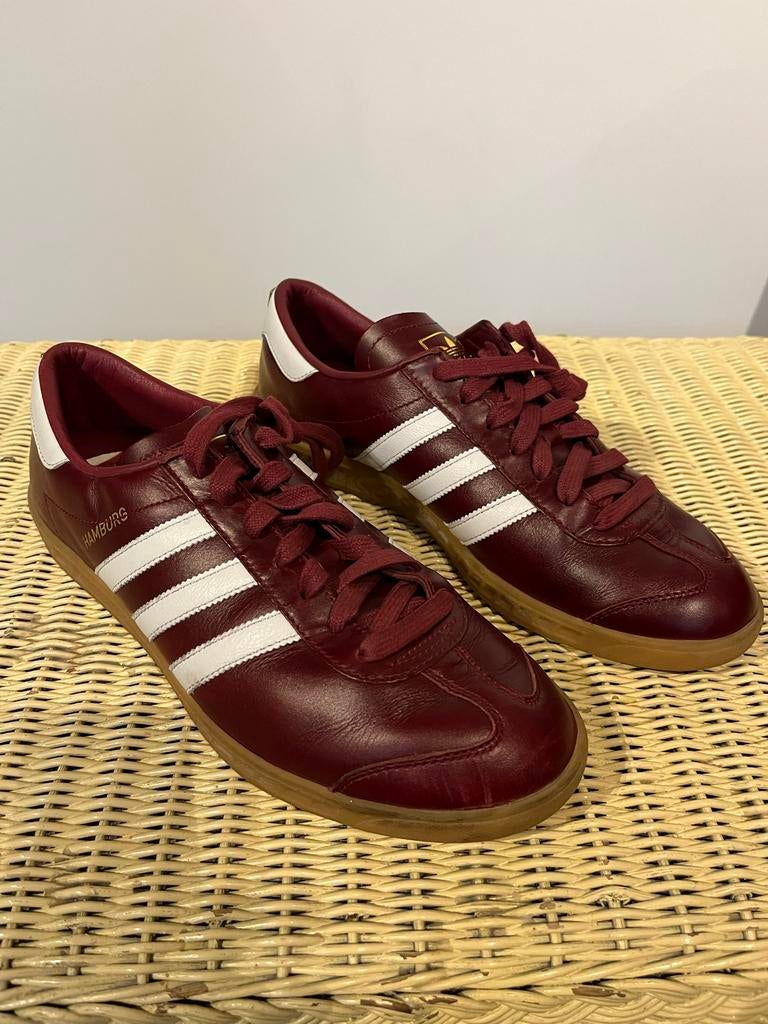 Adidas Hamburg Made in Germany Maat 44, Kleding | Heren, Schoenen, Ophalen, Zo goed als nieuw, Overige kleuren, Sneakers of Gympen