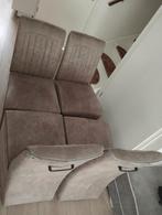 Eetkamerstoelen beige met wieltjes, Ophalen of Verzenden, Gebruikt, Overige kleuren, Vijf, Zes of meer stoelen