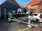 Zgan Quicksilver 450SF visboot/consoleboot, Watersport en Boten, Vis- en Consoleboten, Ophalen, 10 tot 30 pk, Aluminium, Zo goed als nieuw