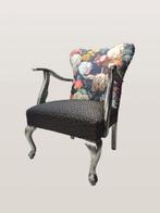 *Nieuw* Unieke fauteuil,  vintage stoel,, Ophalen of Verzenden, Nieuw, Hout, Eén