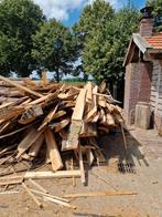 Eiken beuken en douglas 35 per kuub brandhout openhaardhout, Tuin en Terras, Haardhout, Ophalen, Blokken