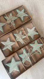 Sisal kersterren met ophanglus, Ophalen of Verzenden, Nieuw