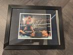 Mike Tyson handtekening ingelijst en gecertificeerd, Ophalen of Verzenden, Zo goed als nieuw