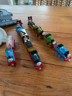 Spoorbaan Thomas de Trein met 12 treintjes, Kinderen en Baby's, Speelgoed | Thomas de Trein, Ophalen of Verzenden, Zo goed als nieuw