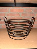 Zwarte Metalen Fruitmand Ikea, Huis en Inrichting, Ophalen, Overige materialen, Gebruikt, Mand