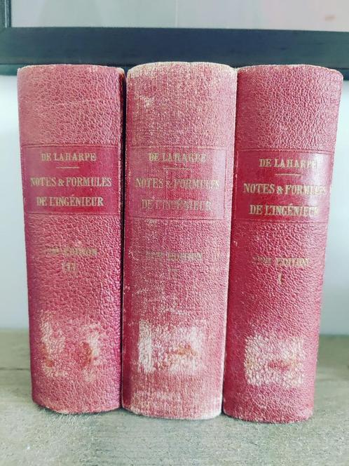 Notes & Formules de l'Ingénieur - De LaHarpe - 22e Editie, Antiek en Kunst, Curiosa en Brocante, Ophalen of Verzenden