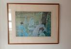 2 mooi ingelijste reproducties van Monet., Antiek en Kunst, Kunst | Litho's en Zeefdrukken, Ophalen of Verzenden
