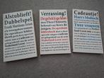 Nederland leest boekjes 2006-2007-2008, Ophalen of Verzenden, Gelezen