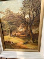 Schilderij , olieverf Brabantse schilder uit Best, Antiek en Kunst, Ophalen of Verzenden