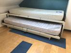 Onderschuif bed, 190 cm of minder, 80 cm, Eenpersoons, Metaal