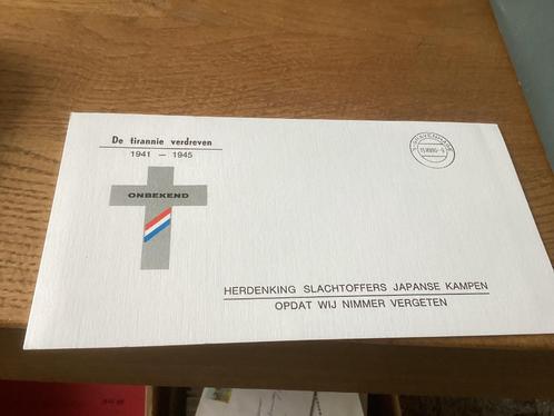 No3512 Militair Japanse oorlog slachtoffers 1945 ´s-Gravenha, Postzegels en Munten, Postzegels | Eerstedagenveloppen, Onbeschreven