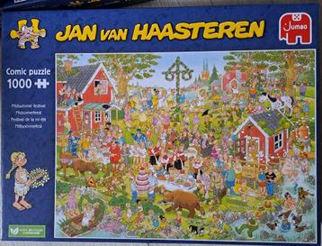 Van Haasteren Midzomerfeest puzzel 1000 stuks beschikbaar voor biedingen