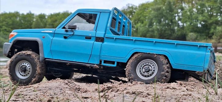 boomracing brx01 lc70, Hobby en Vrije tijd, Modelbouw | Radiografisch | Auto's, Zo goed als nieuw, Auto offroad, Elektro, Schaal 1:10