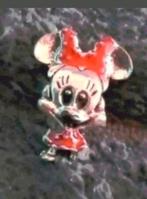 Zilveren Pandora Minnie Mouse poppetjes, Sieraden, Tassen en Uiterlijk, Kettinghangers, Verzenden, Nieuw, Zilver, Zilver