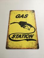 Te koop bord gas station, Ophalen of Verzenden