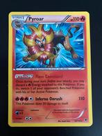 Pyroar Holo 12/119 XY Phantom Forces Pokemon 2014, Ophalen of Verzenden, Zo goed als nieuw, Losse kaart, Foil