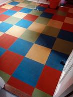 15,23 m2 gekleurde tapijttegels, Huis en Inrichting, Stoffering | Vloerbedekking, Ophalen, Gebruikt, Overige kleuren, Tapijttegels