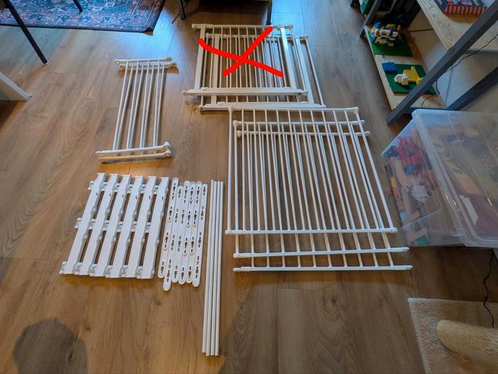 Babydan Flex traphek, Kinderen en Baby's, Traphekjes, Gebruikt, Metaal of IJzer, 115 cm of meer, Ophalen