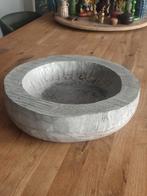 Houten schaal fruitmand bak stoer sober ptmd stijl, Ophalen of Verzenden, Rond, Hout