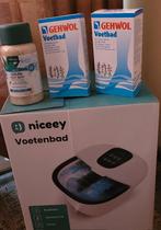 Niceey Voetenbad nieuw met 3x voetbad producten., Ophalen of Verzenden, Nieuw