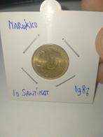 Marokko 10 Santimat 1987, Postzegels en Munten, Munten | Afrika, Verzenden, Overige landen, Losse munt