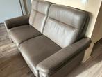 Bankstel 2-zits sepia, Huis en Inrichting, Banken | Bankstellen, Ophalen, Gebruikt, 150 tot 200 cm, Tweepersoons