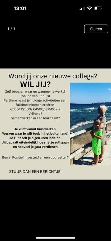 Ben jij opzoek naar een stabiel en passief inkomen? beschikbaar voor biedingen