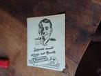 Advertentie van Mascotte vloei havenbedrijf 1955, Ophalen of Verzenden, Zo goed als nieuw, Luciferdoosjes of -merken