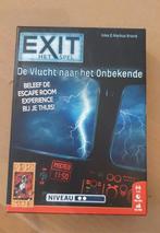Exit het spel, de vlucht naar het onbekende, Hobby en Vrije tijd, Gezelschapsspellen | Bordspellen, Ophalen of Verzenden, Zo goed als nieuw