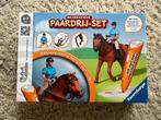 Tiptoi Paardrijset: paard, hoofdstel en zadel + bediening, Ophalen of Verzenden, Zo goed als nieuw, Taal en Lezen, Met geluid