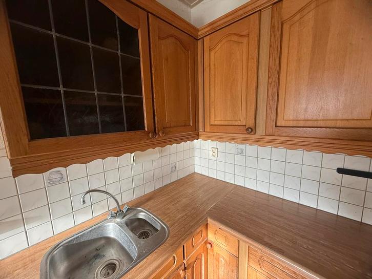 Gratis Keuken - Zelf demonteren & ophalen!, Huis en Inrichting, Keuken | Complete keukens, Gebruikt, Hoekkeuken, Bruin, Hout, Ophalen