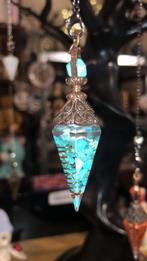 Diverse pendels te koop, Met hanger, Kunststof, Blauw, Ophalen of Verzenden