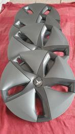 Tesla Wieldoppen - Set van 4, Auto diversen, Wieldoppen, Ophalen of Verzenden, Gebruikt