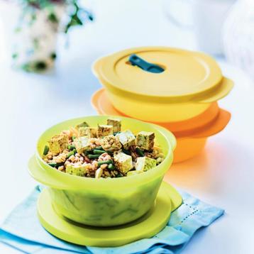 Tupperware CrystalWave Rond - Small Set van 3 Nieuw beschikbaar voor biedingen