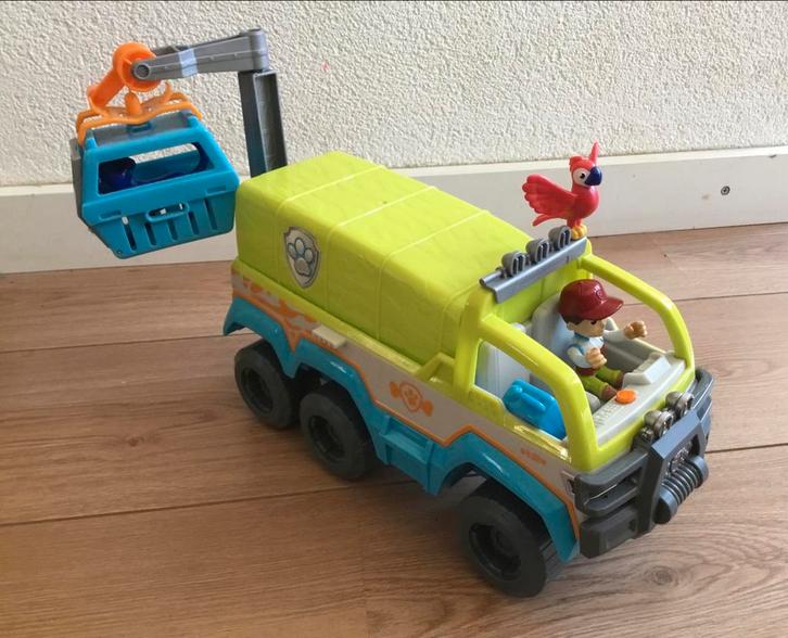Paw Patrol Jungle Truck - Avontuur in de Jungle!, Kinderen en Baby's, Speelgoed | Speelgoedvoertuigen, Gebruikt, Ophalen of Verzenden