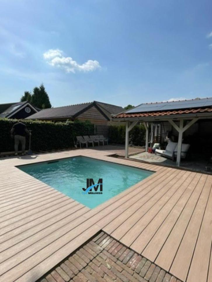 Zwembad HDPE 9 x 3 x 1,5 m HDPE Compleet ACTIE!!, Tuin en Terras, Zwembad-toebehoren, Nieuw, Ophalen