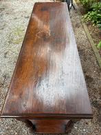 Schitterende eiken side-table - console met lade(s), Antiek en Kunst, Ophalen of Verzenden
