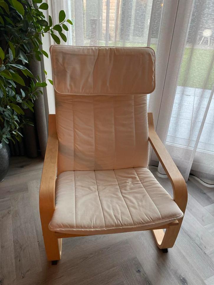 IKEA Stoel, Huis en Inrichting, Fauteuils, Gebruikt, Hout, 50 tot 75 cm, Minder dan 75 cm, Ophalen