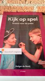 Holger de Nooij - Kijk op spel NIEUW, Ophalen of Verzenden, Zo goed als nieuw, Holger de Nooij, Nederlands