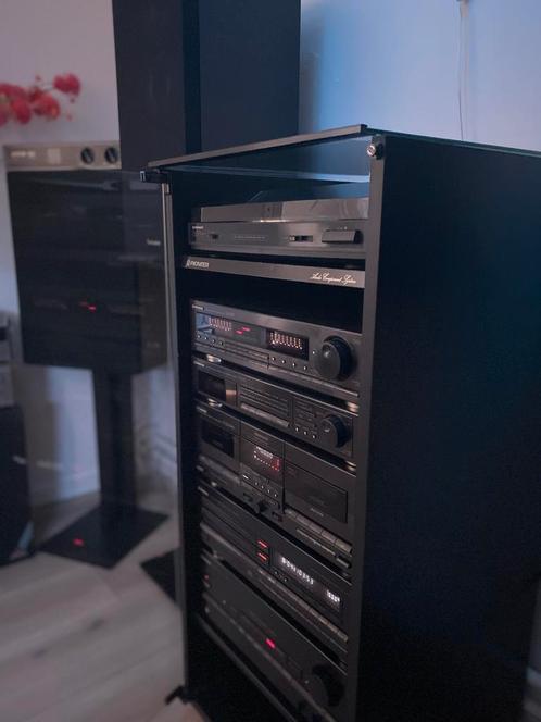 Pioneer Vintage midi set-compleet met Pioneer audiorack, Audio, Tv en Foto, Stereo-sets, Gebruikt, Cassettedeck, Cd-speler, Tuner of Radio