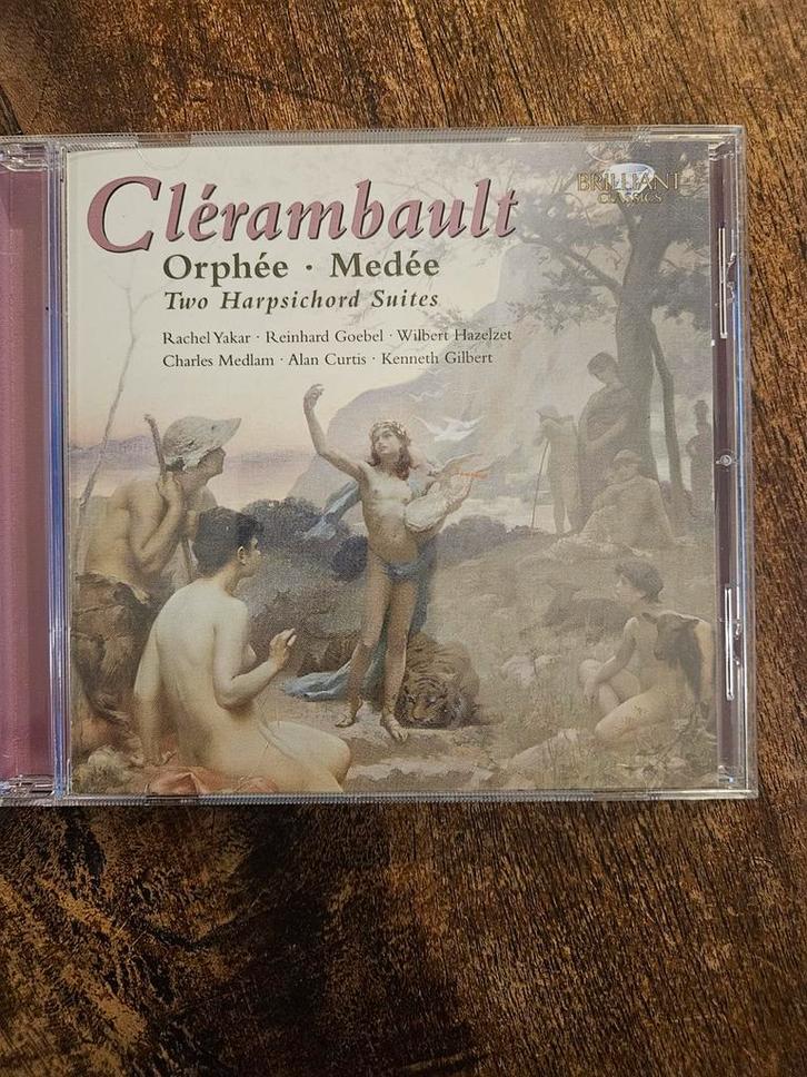 Clérambault - Orphée & Médée - Harpsichord Suites, Cd's en Dvd's, Cd's | Klassiek, Zo goed als nieuw, Kamermuziek, Barok, Ophalen of Verzenden