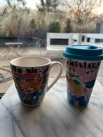 Klm blond amsterdam bekers, Ophalen, Blond Amsterdam, Zo goed als nieuw, Kop(pen) en/of Schotel(s)