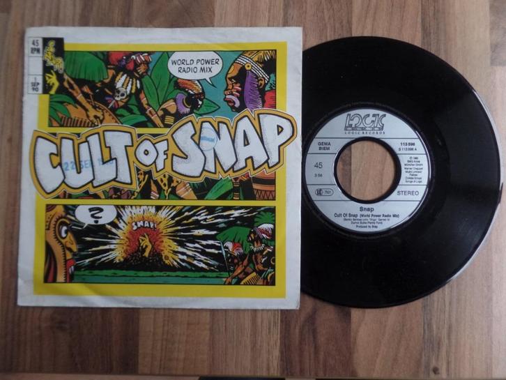 single  Snap! - Cult Of Snap, Cd's en Dvd's, Vinyl Singles, Gebruikt, Single, Pop, 7 inch, Ophalen of Verzenden