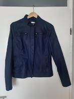 True Spirit imitatielederen jasje dblauw maat XL, Ophalen, Zo goed als nieuw, Maat 46/48 (XL) of groter, Blauw