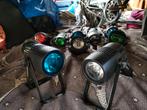 ADJ SABER SPOT WW pin spots, 15watt warm wit LED, Ophalen of Verzenden, Zo goed als nieuw, Licht, Stroboscoopeffect