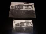 2 Foto's bus 42 GVB Amsterdam naar Durgerdam 1969, Verzamelen, Spoorwegen en Tramwegen, Ophalen of Verzenden, Gebruikt, Bus of Metro