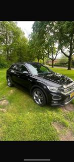 Volkswagen T-Roc 2.0 TSI 190pk 4Motion 7-DSG 2021 Zwart, Auto's, Automaat, 74 €/maand, Zwart, Vierwielaandrijving