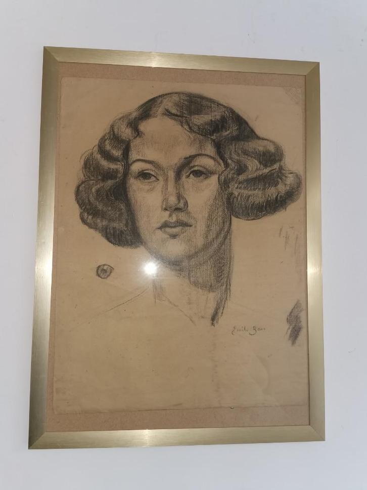 Uniek werk van Emile Baes, Antiek en Kunst, Kunst | Schilderijen | Klassiek, Ophalen